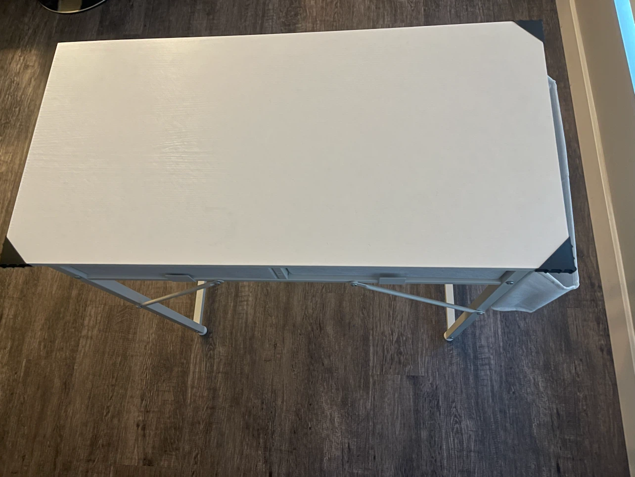 White Desk with 2 Storage Drawers - photo 3