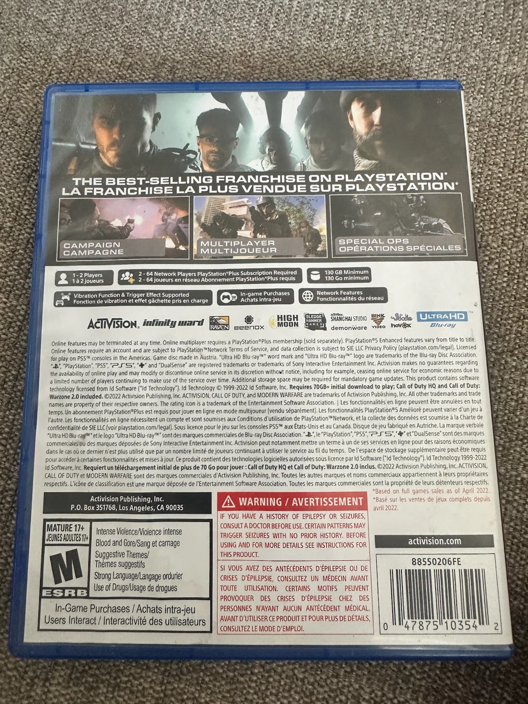 Call of Duty: Modern Warfare II PS5 Game - photo 2