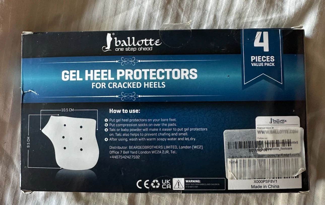 Ballotte Gel Heel Protectors for - 4 Piece Value Pack - photo 2