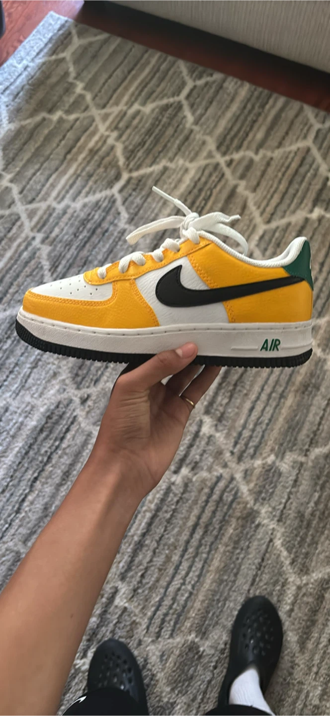 Nike Air Force 1 Low Yellow White Green