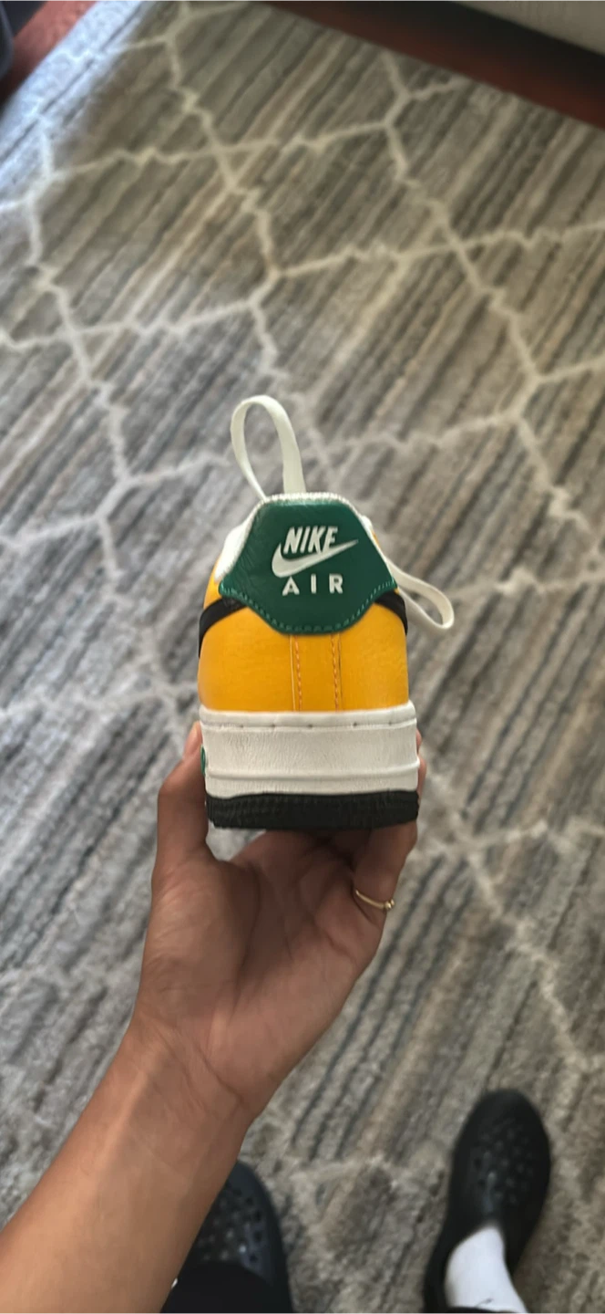 Nike Air Force 1 Low Yellow White Green - photo 2