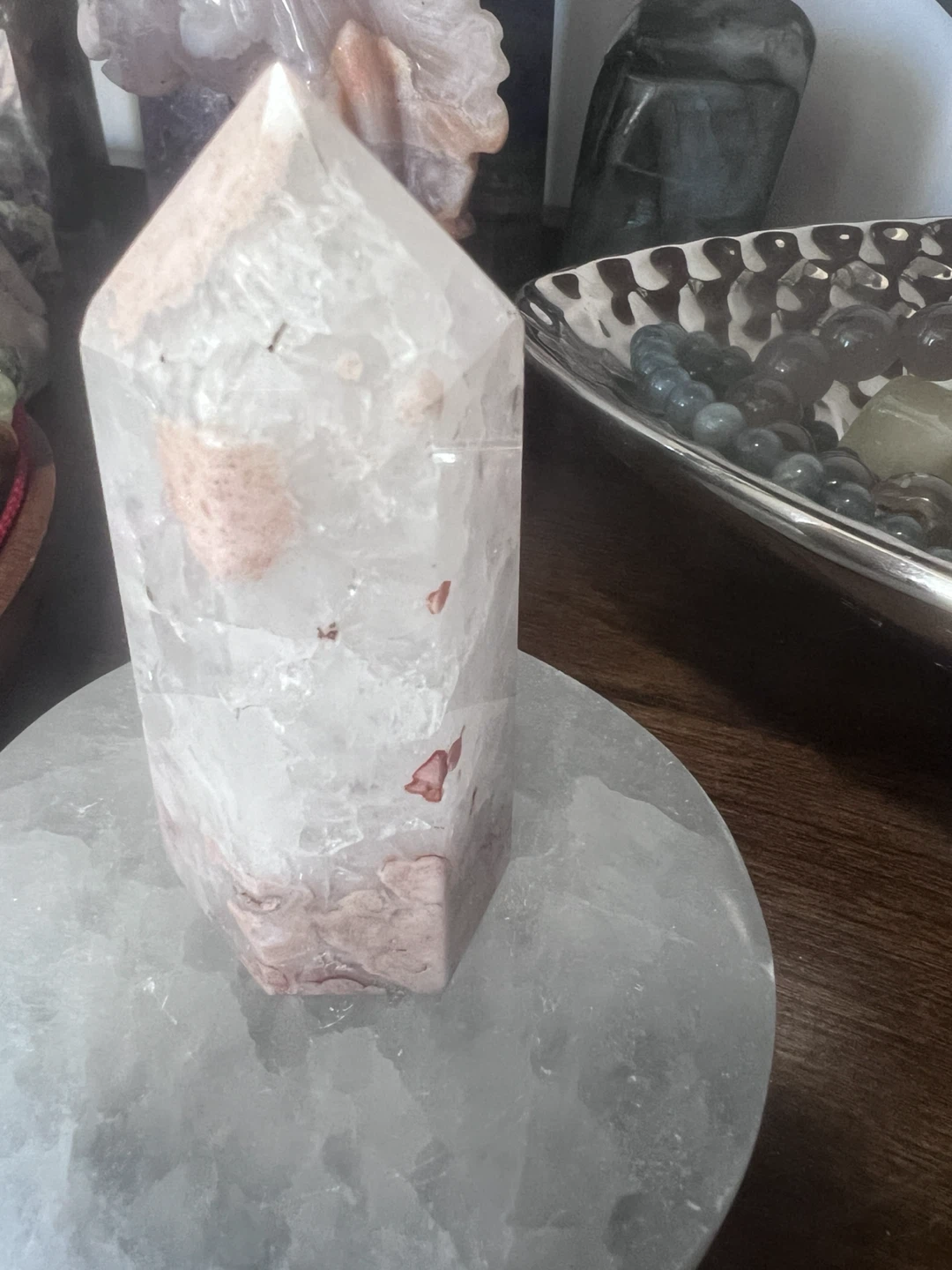 PINK AMETHYST DRUZY MINI TOWER - photo 4