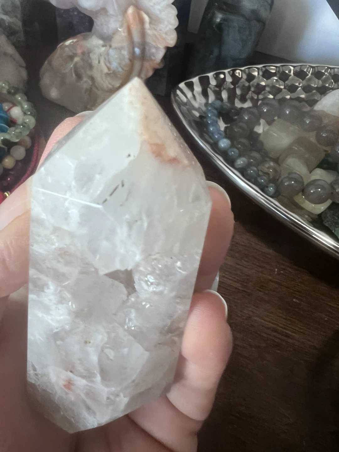 PINK AMETHYST DRUZY MINI TOWER - photo 5