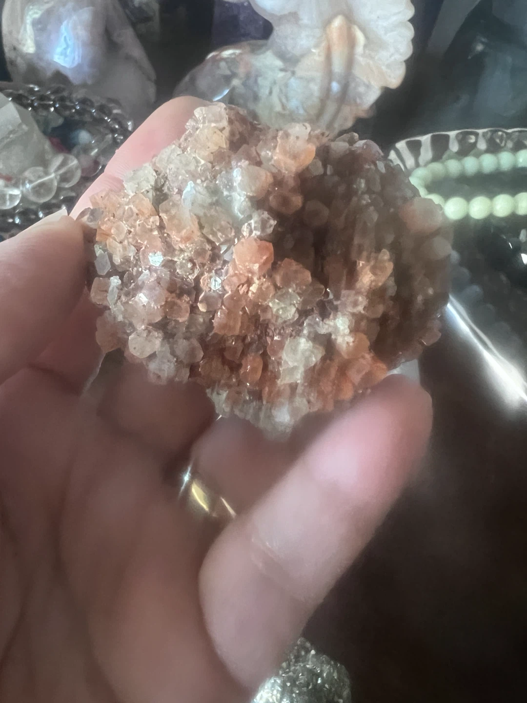 ARAGONITE SPUTNIK CLUSTER - photo 2