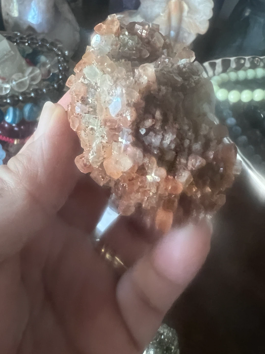 ARAGONITE SPUTNIK CLUSTER - photo 3