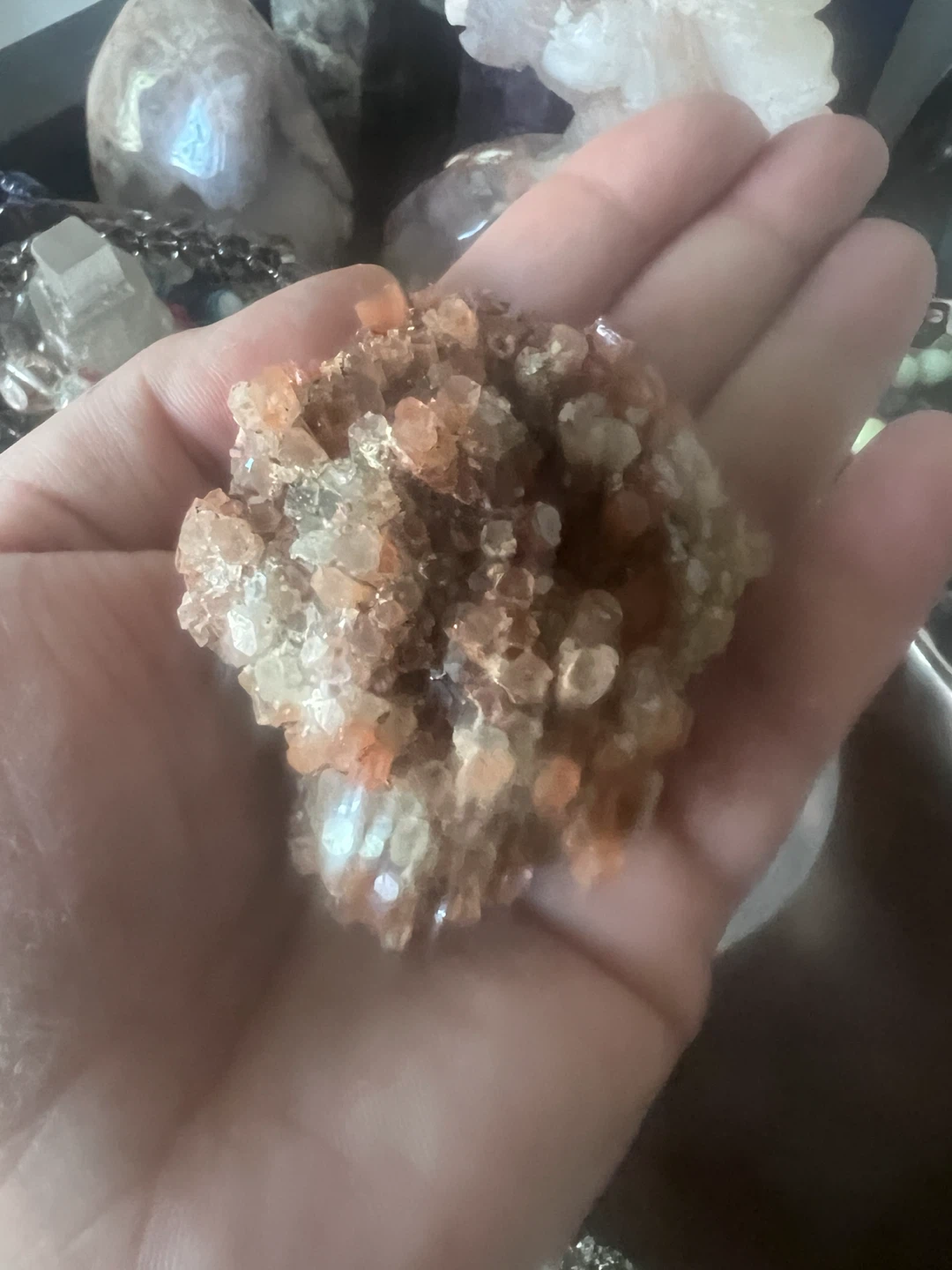 ARAGONITE SPUTNIK CLUSTER - photo 5