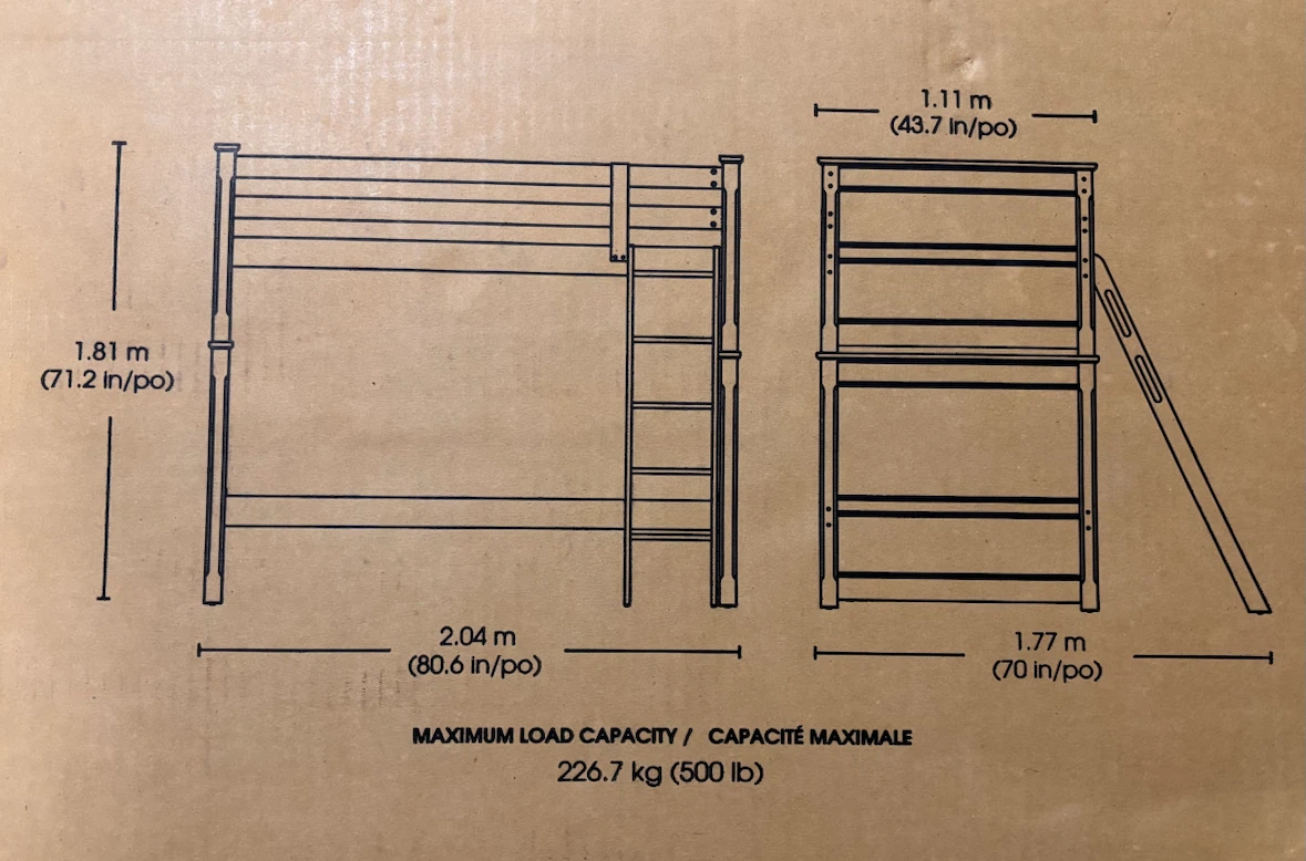 Convertible Bunk Bed to 2 Twin Beds - photo 3