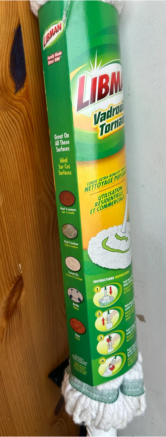 Libman Tornado Mop Heavy-Duty Yarn for Cleaning - photo 2