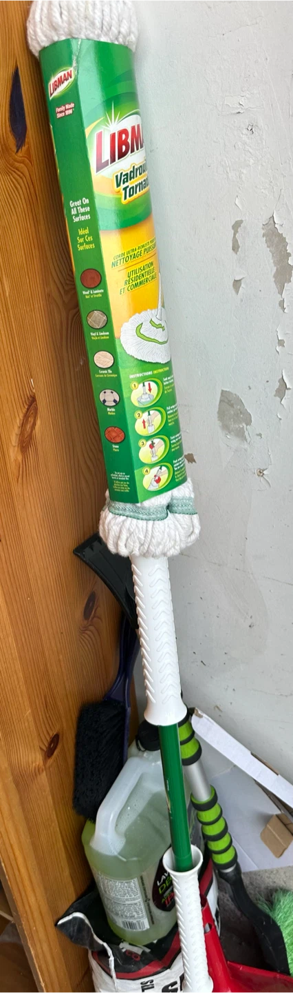 Libman Tornado Mop Heavy-Duty Yarn for Cleaning - photo 3