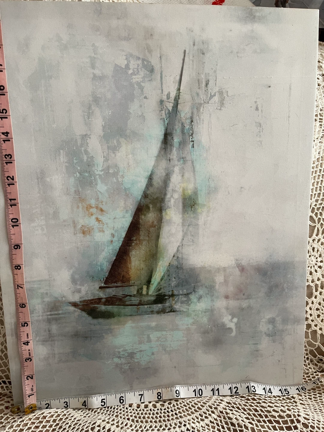 Art- Canvas Wall Art - Sailboat Image - photo 2
