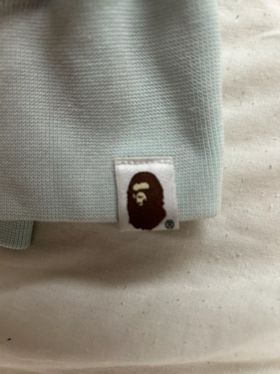 A Bathing Ape Full Zip Hoodie Blue Camo Shark - photo 2