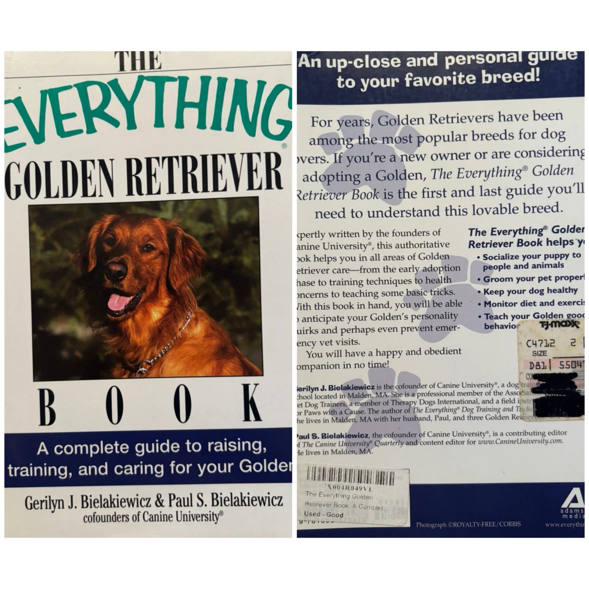 "The Everything Golden Retriever Book"