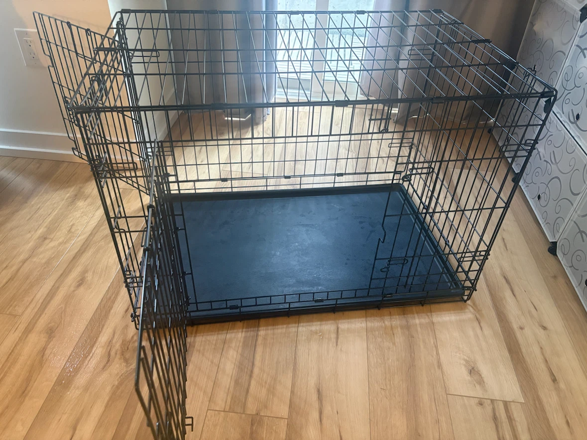 Large Dog Crate with Divider - photo 2