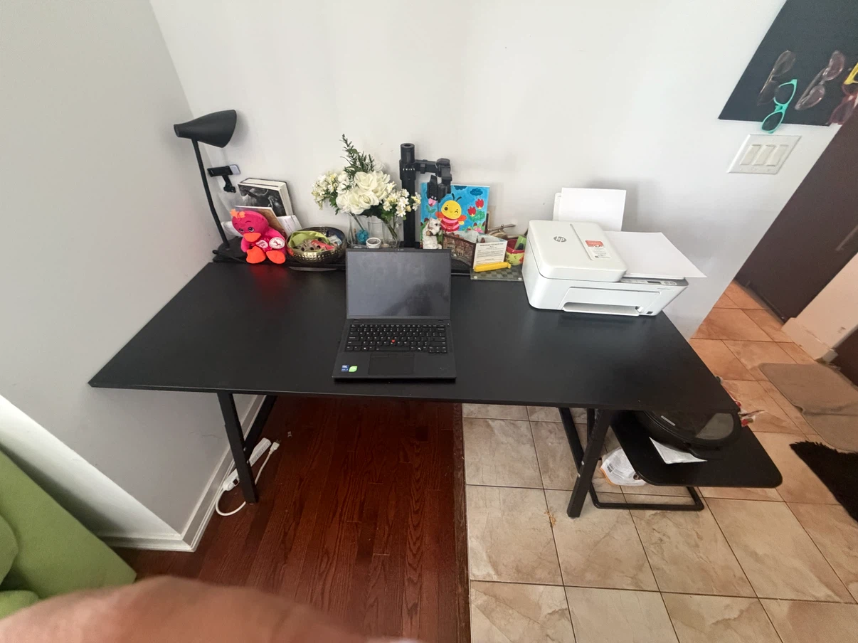 Computer Desk- Ikea gaming desk- move out sale