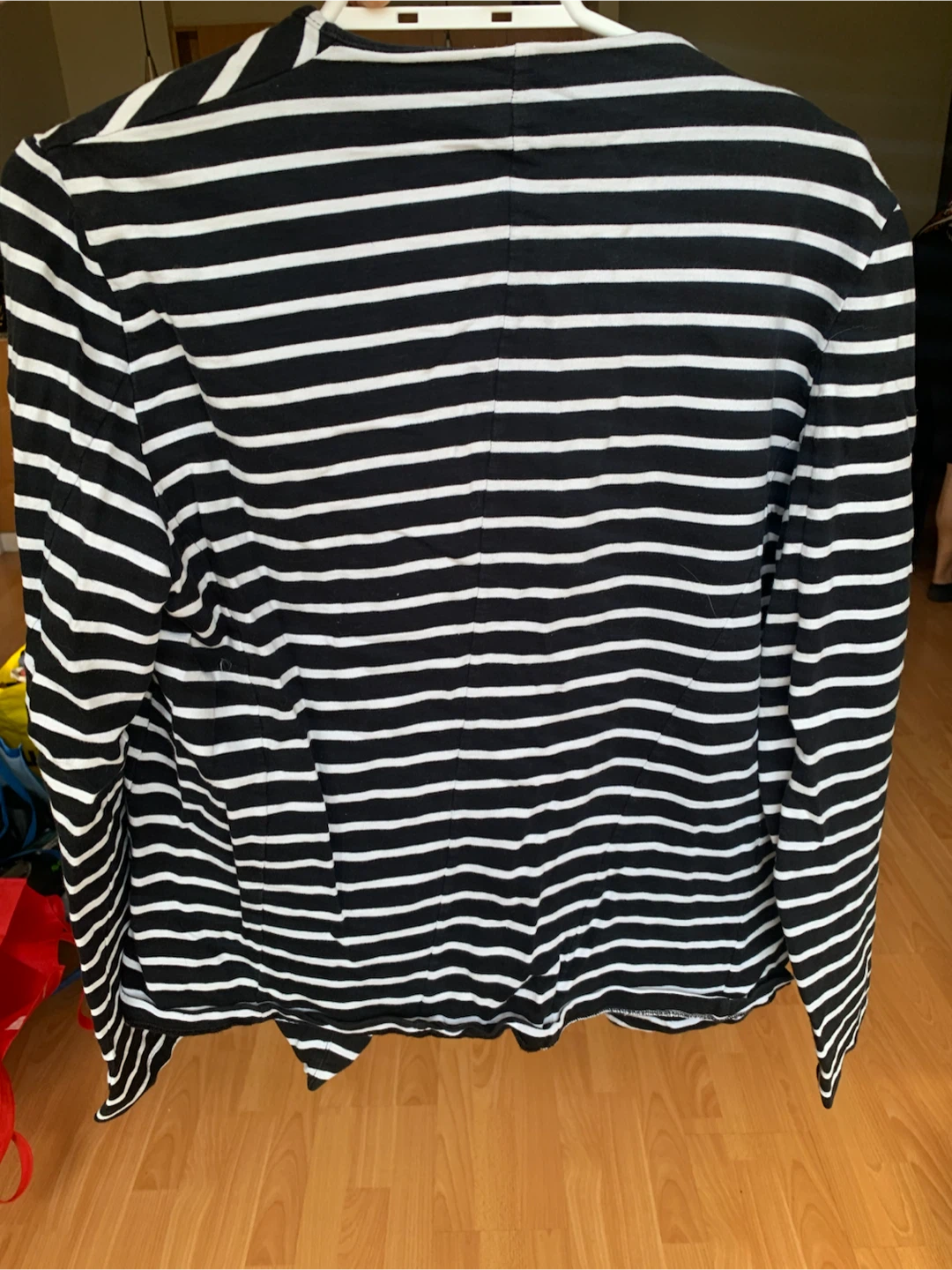 Sisley Black and White Striped Cardigan - photo 2