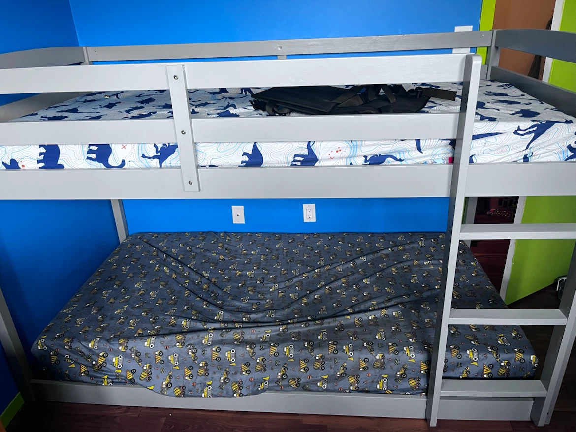Grey Bunk Bed