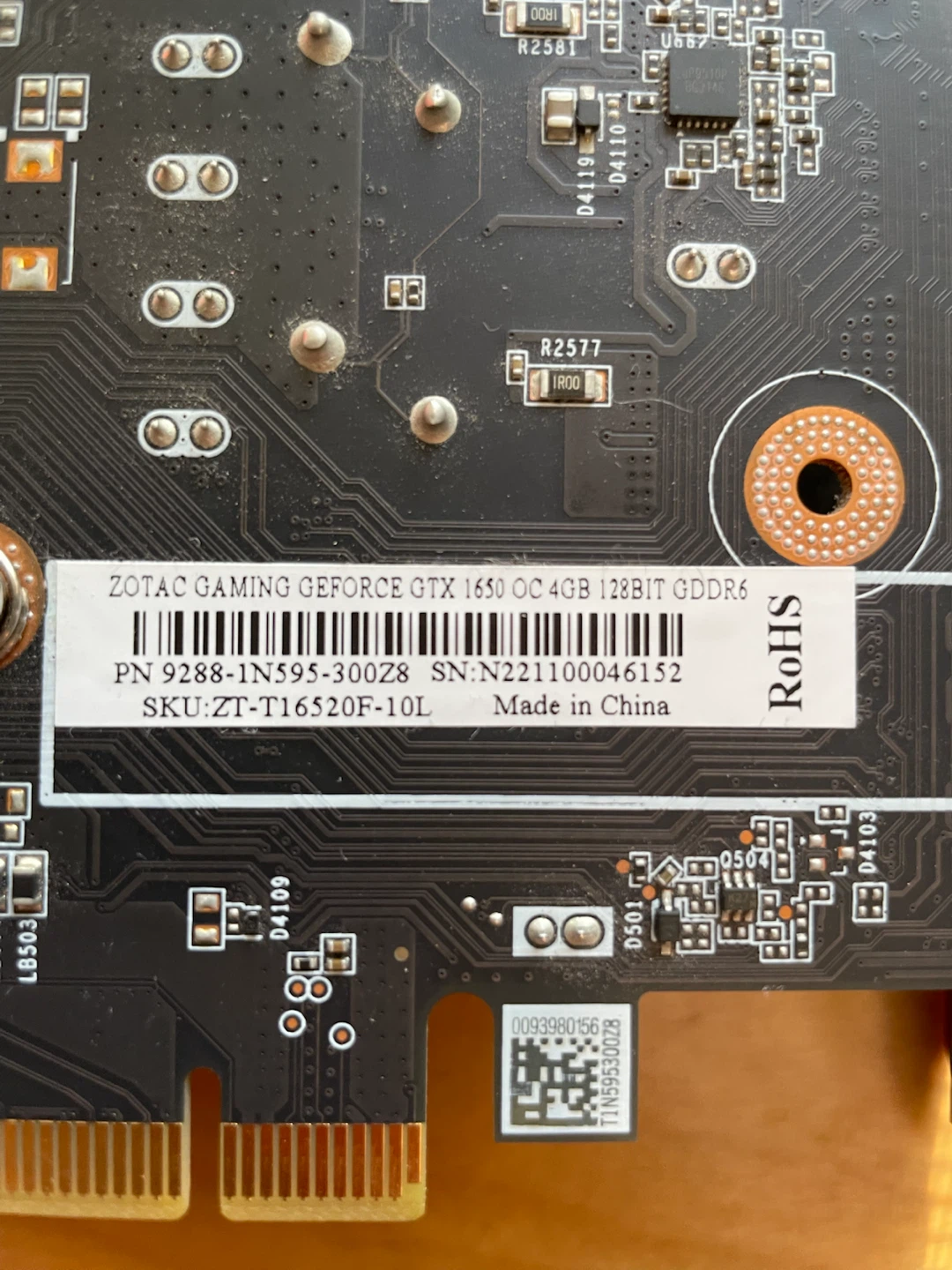 ZOTAC Gaming GeForce GTX 1650 OC 4GB GDDR6 - photo 3