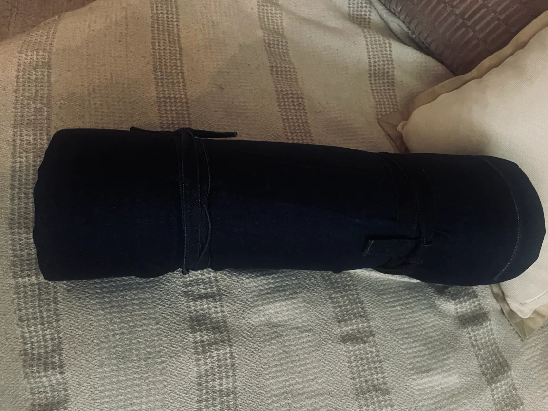 Bespoke linen-hemp Meditation Mat - photo 2