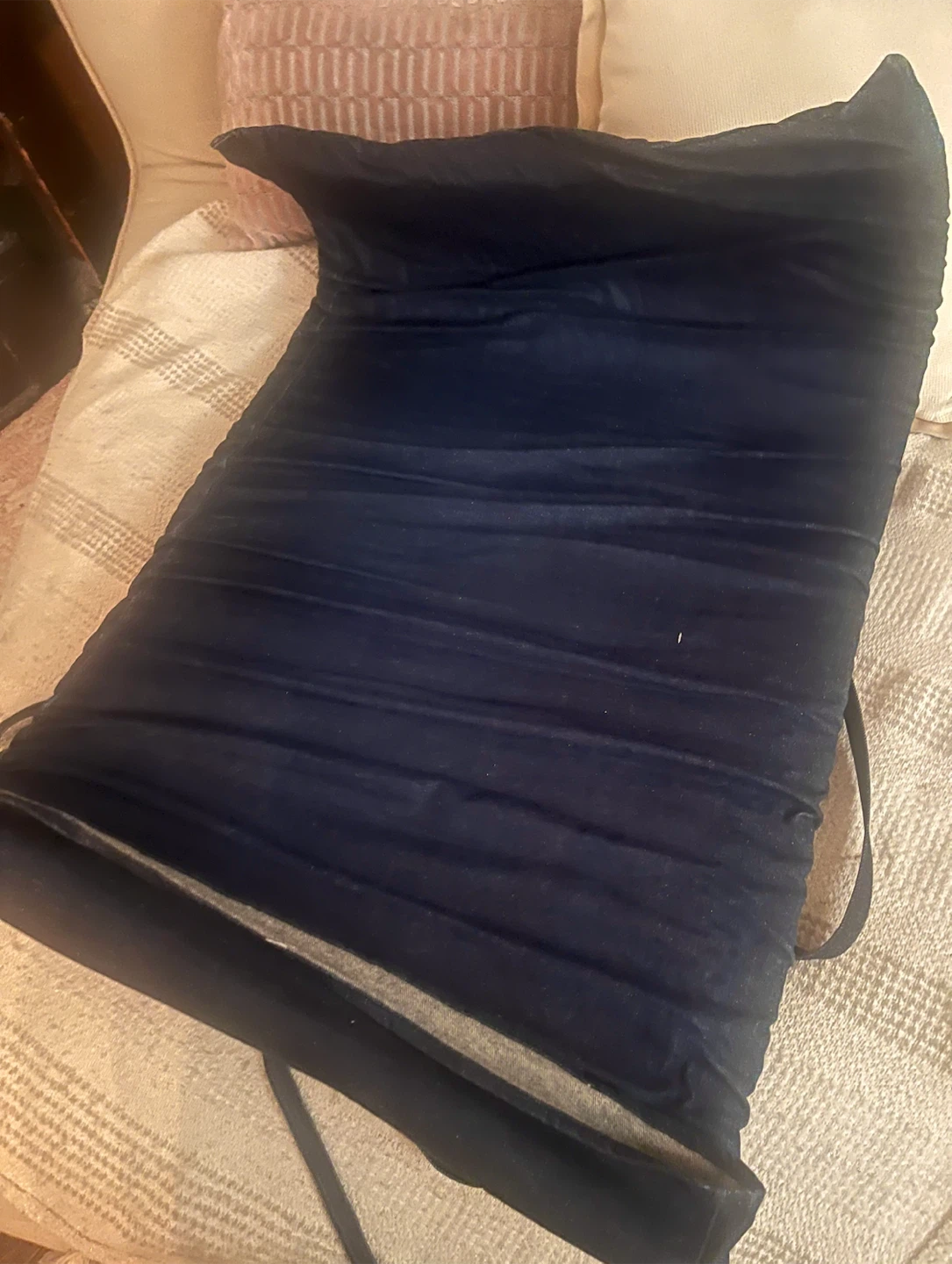Bespoke linen-hemp Meditation Mat - photo 3