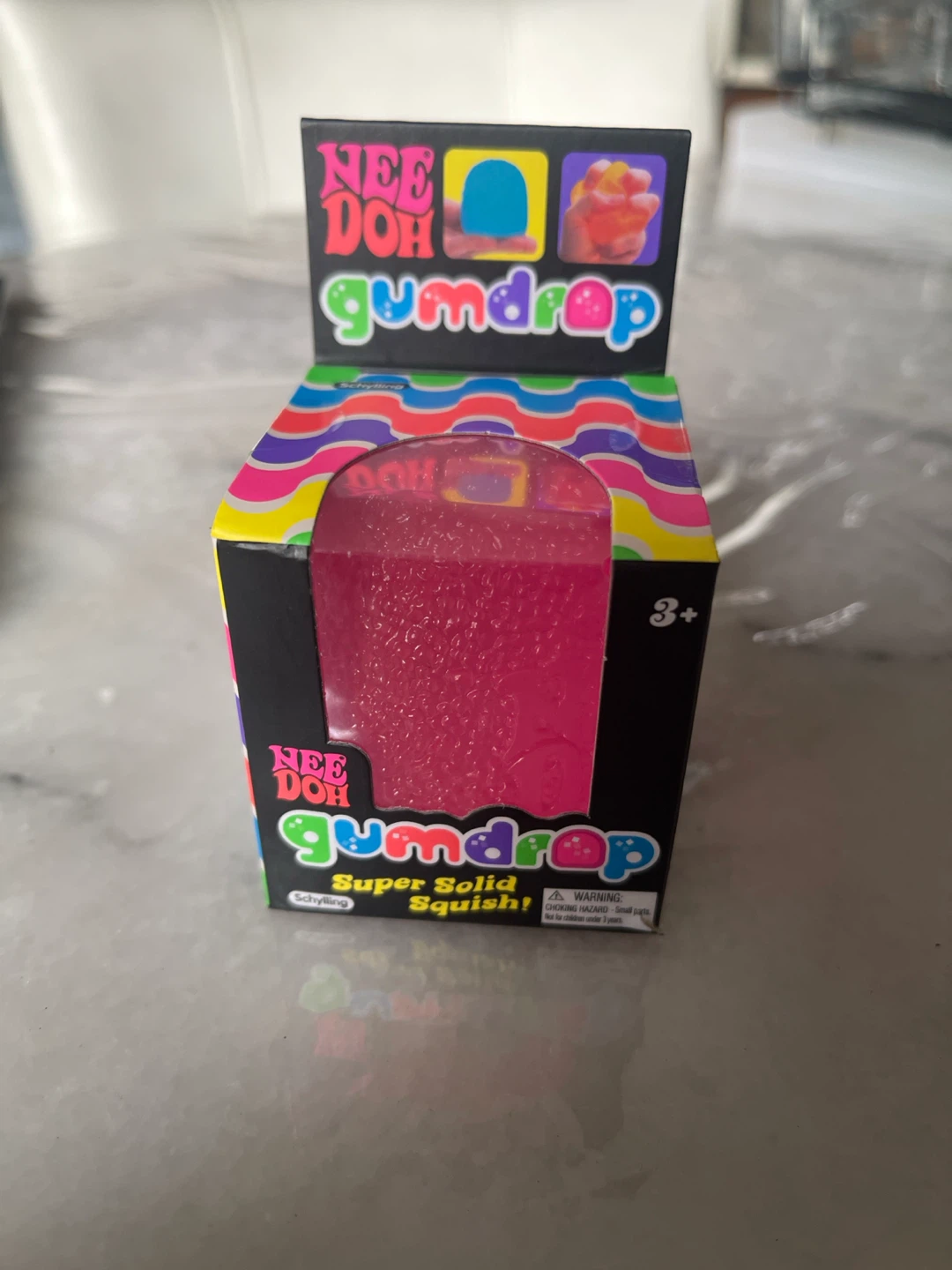Nee Doh Gumdrop Super Solid Squish Toy