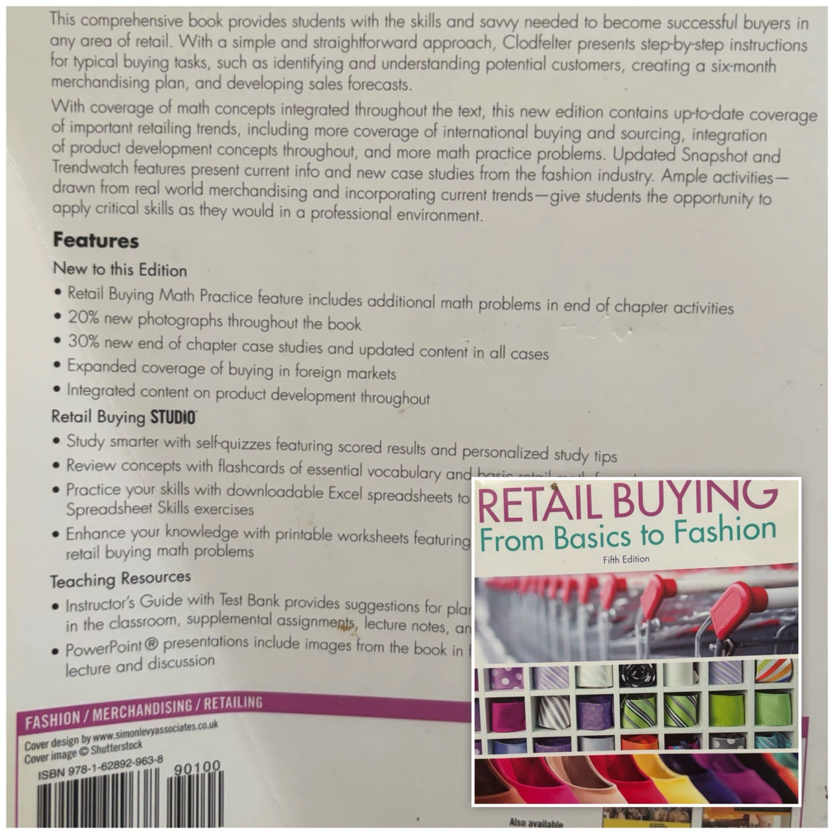 “Retail Buying From Basics To Fashion” - *5th Edition*