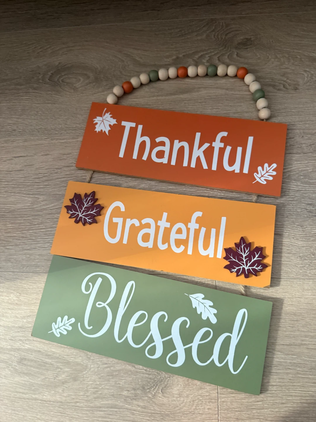 Fall Themed Hanging Sign Set - photo 2