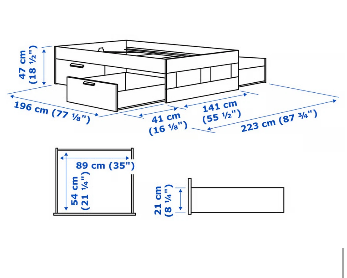 King Bed Frame NEED GONE!! - photo 2