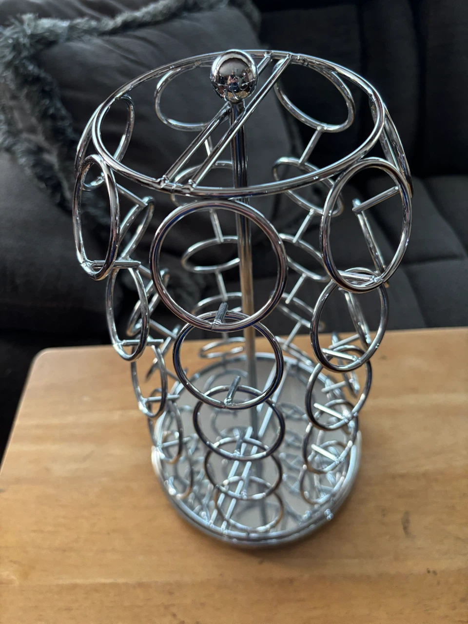 Chrome K-Cup Coffee Pod Holder Carousel - photo 2