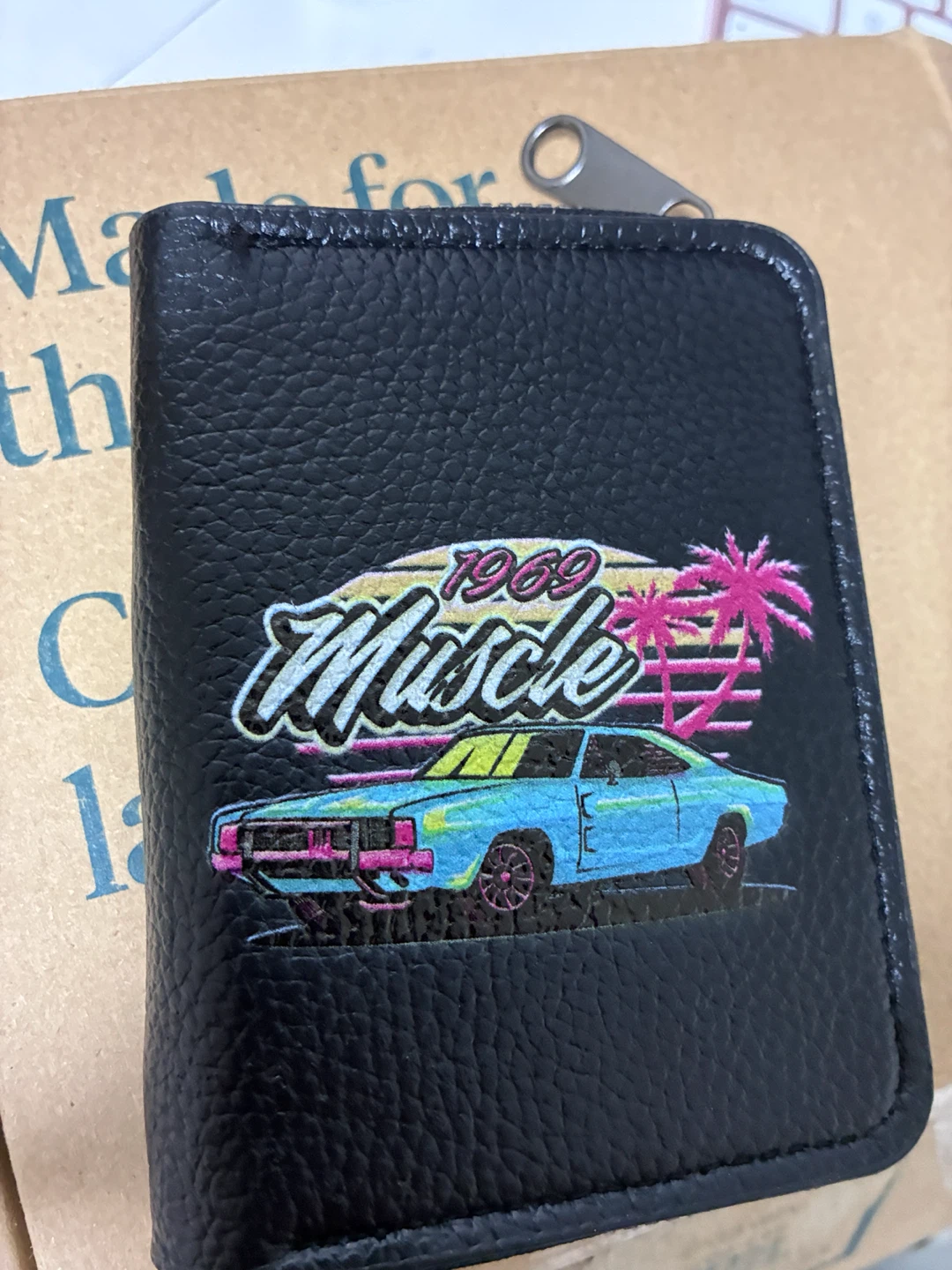 Black Accordion Card Holder