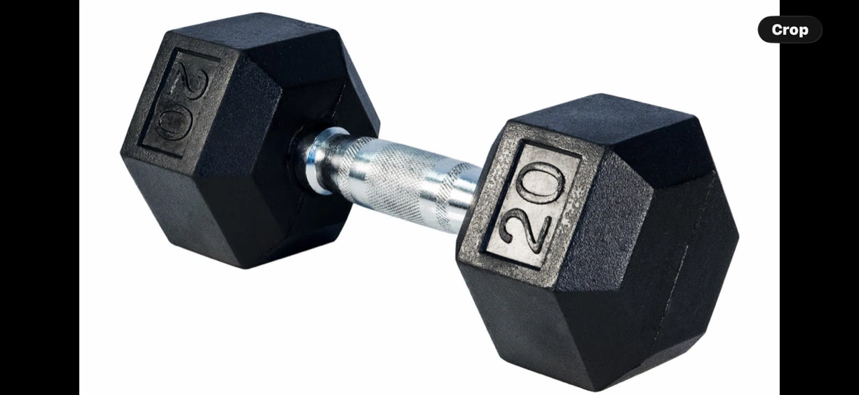 20lb Hex Dumbbell