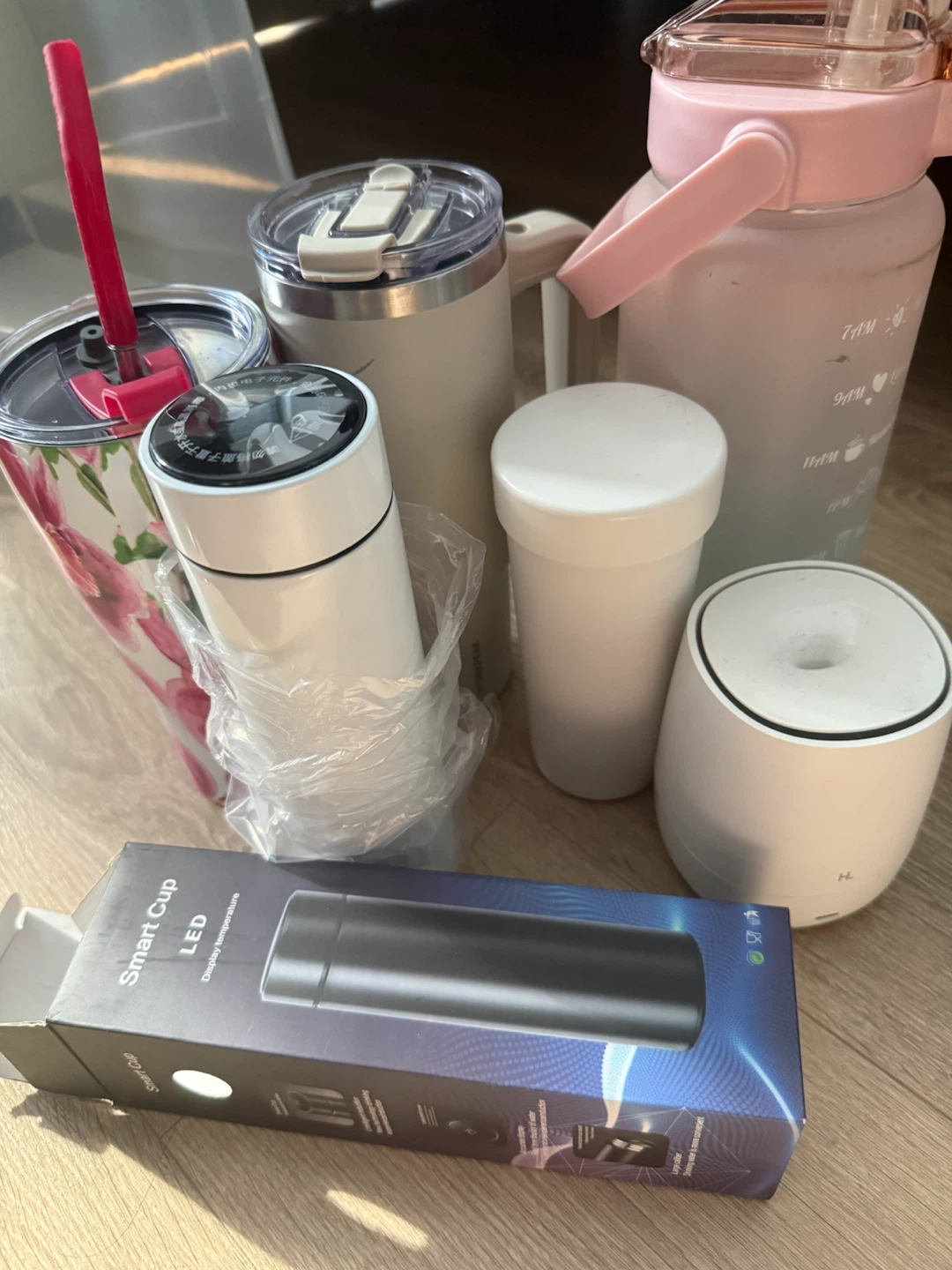 Smart Cup LED Temperature Display Tumblers