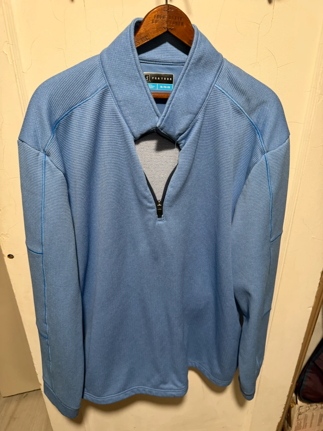 PGA TOUR Men's 1/4 Zip Pullover Sweater XL