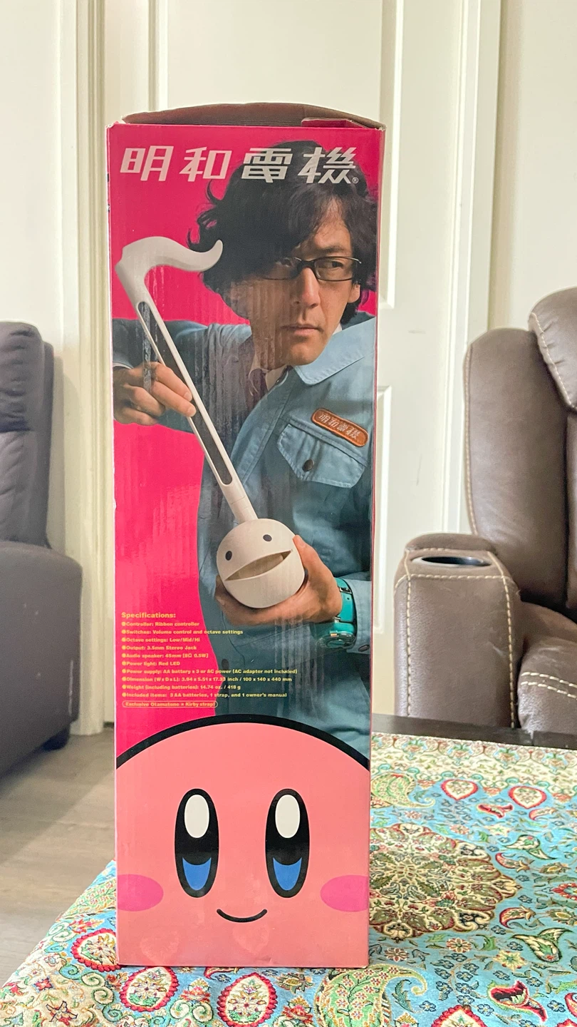 Otamatone Deluxe Kirby Ver. Electronic Musical Instrument - photo 3