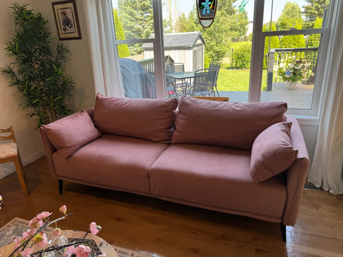 Pink Sofa