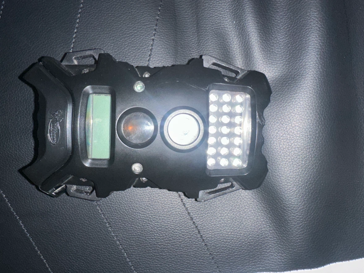 Black Trail Camera with IR Flash