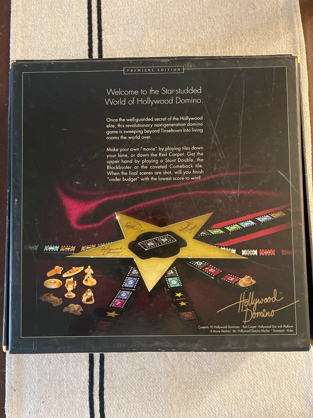 Hollywood Domino Premiere Edition Board Game - photo 2