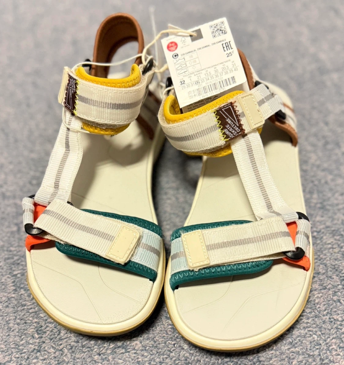 ZARA Kids Sandals Size 32