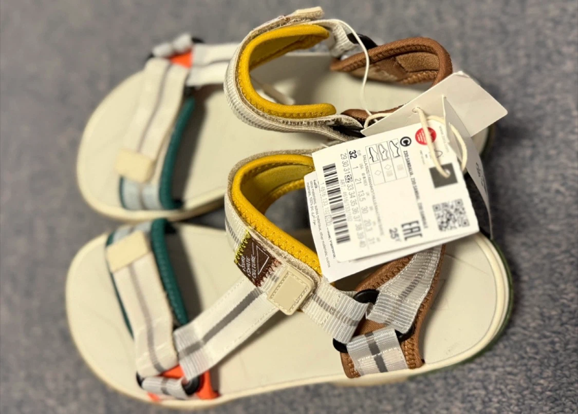 ZARA Kids Sandals Size 32 - photo 2