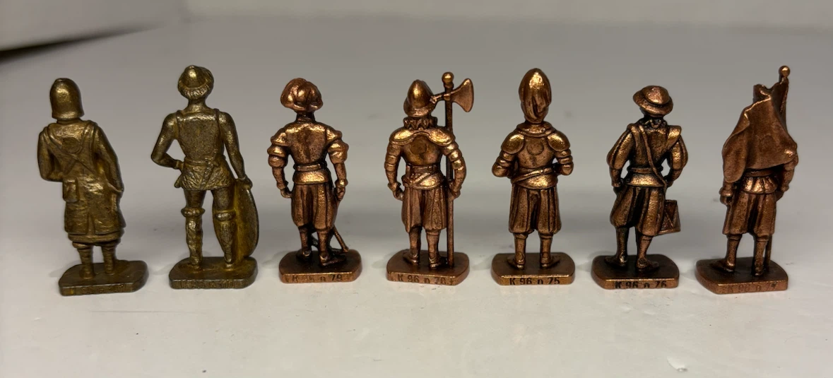 Vintage Metal Soldier Figurines (Set of 7) - photo 2