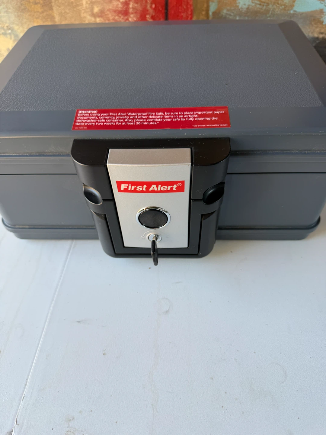 First Alert Waterproof Fire Safe Box - photo 3