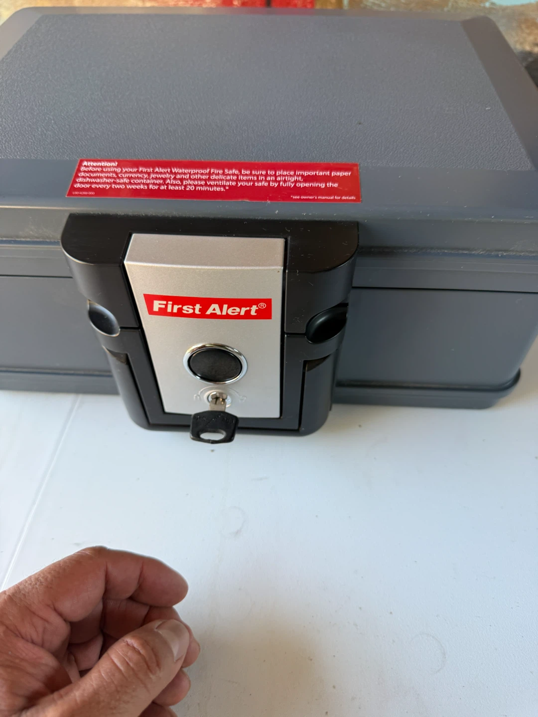 First Alert Waterproof Fire Safe Box - photo 5