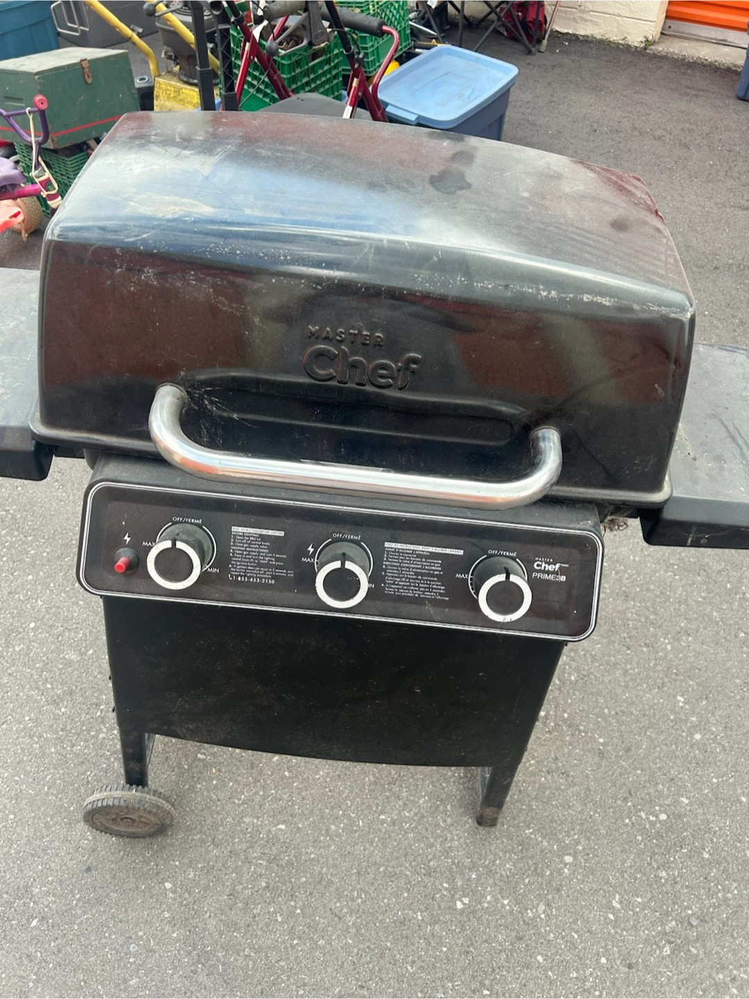Bbq works great nothing wrong with it
