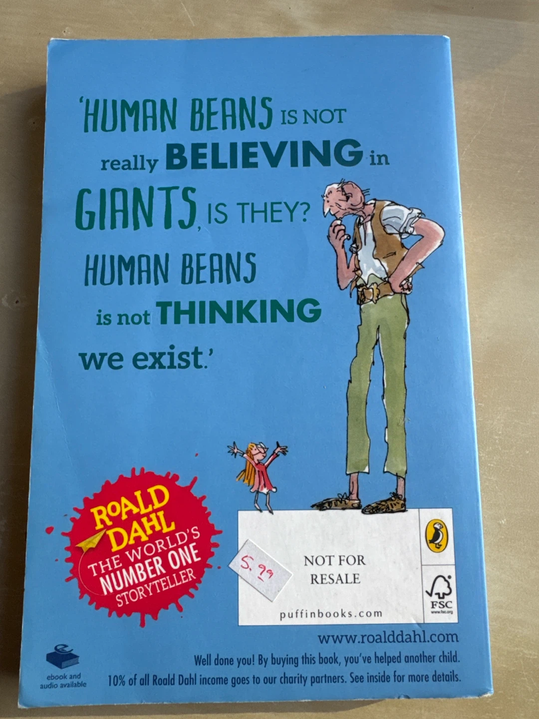 Roald Dahl The BFG Book - photo 2