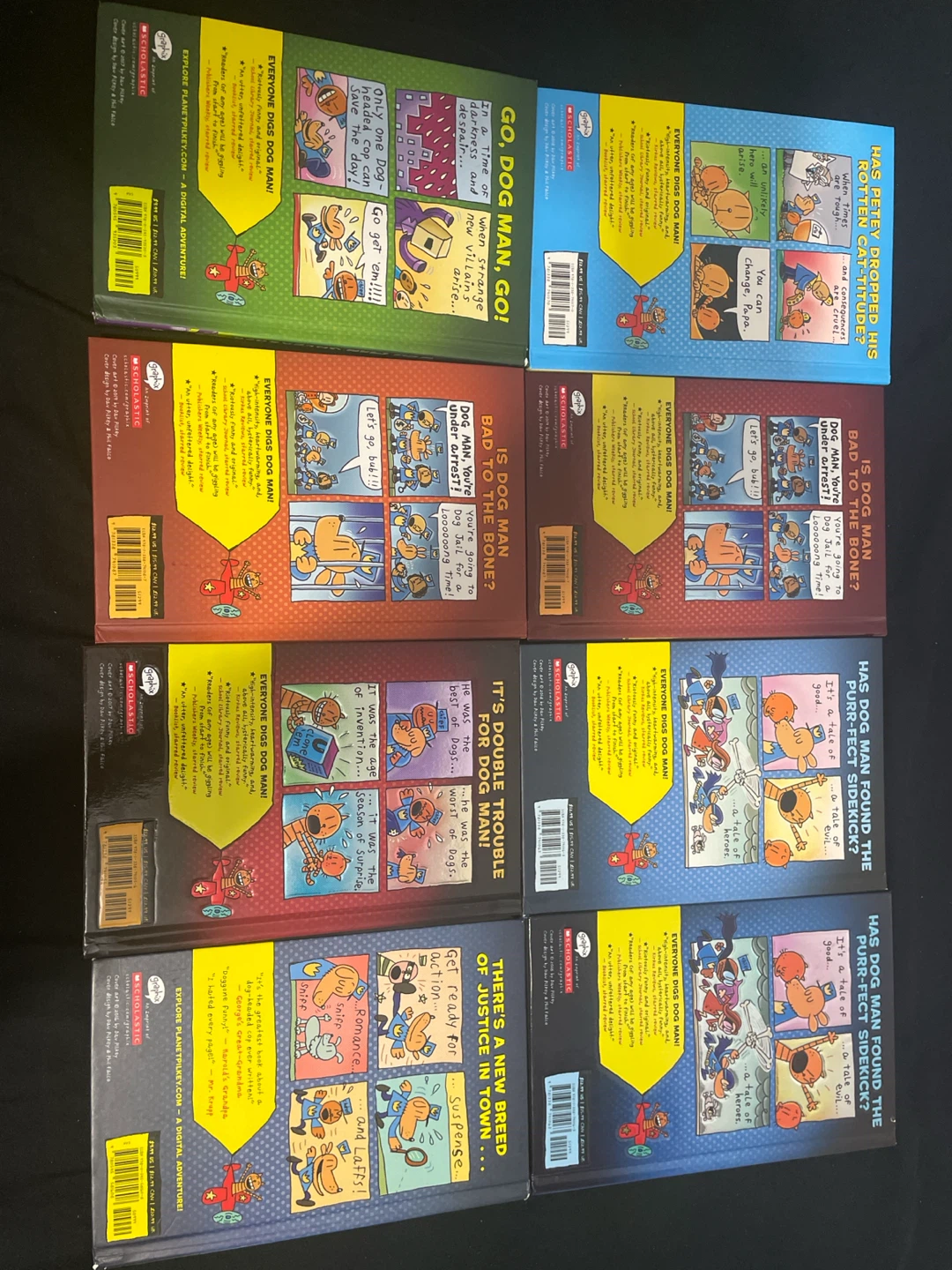 Dog Man Book Series by Dav Pilkey (Set of 8) - photo 2