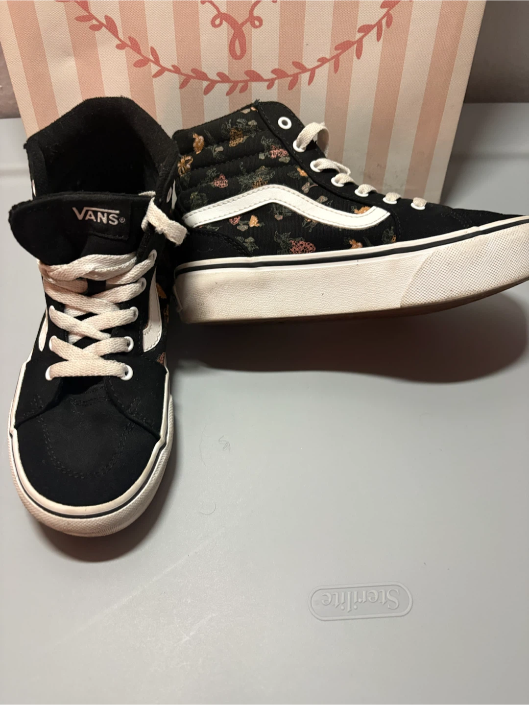Vans Floral Sk8-Hi High Top Sneakers