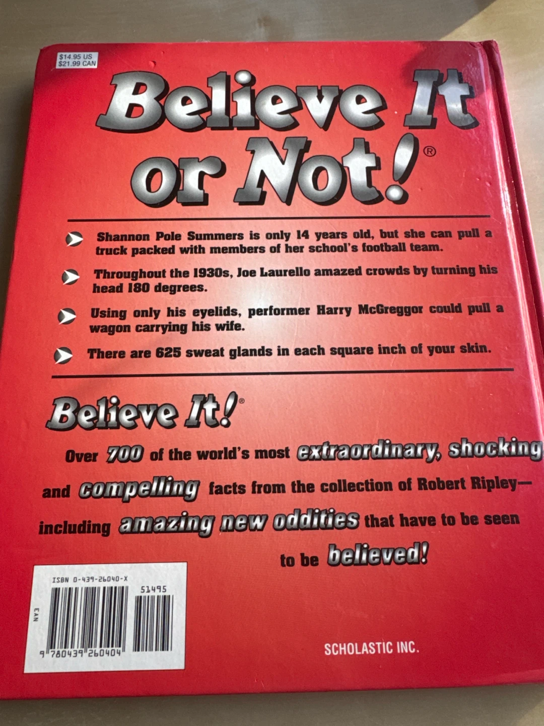 Ripley's Believe It or Not! Special Edition Book - photo 2