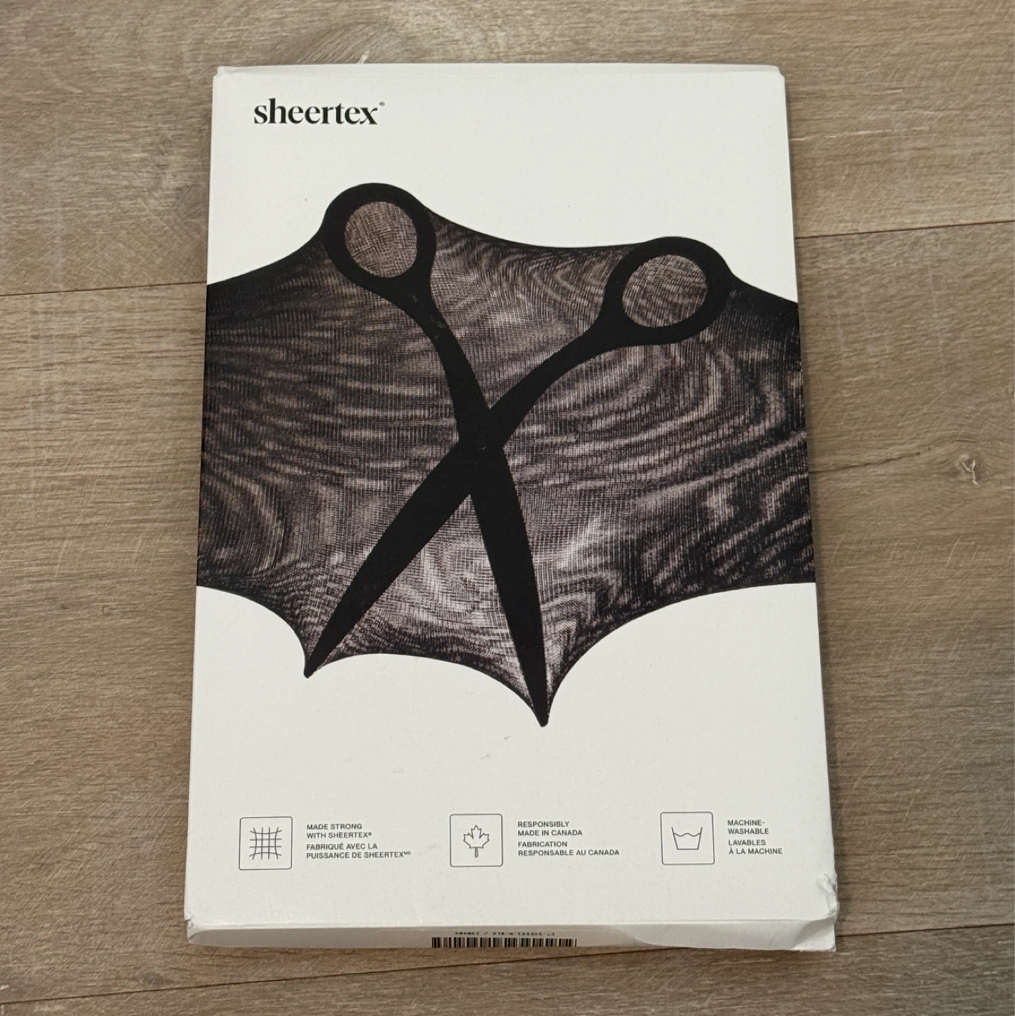 NEW Sheertex Black Shaping Sheer Rip-Resist Tights (size M)