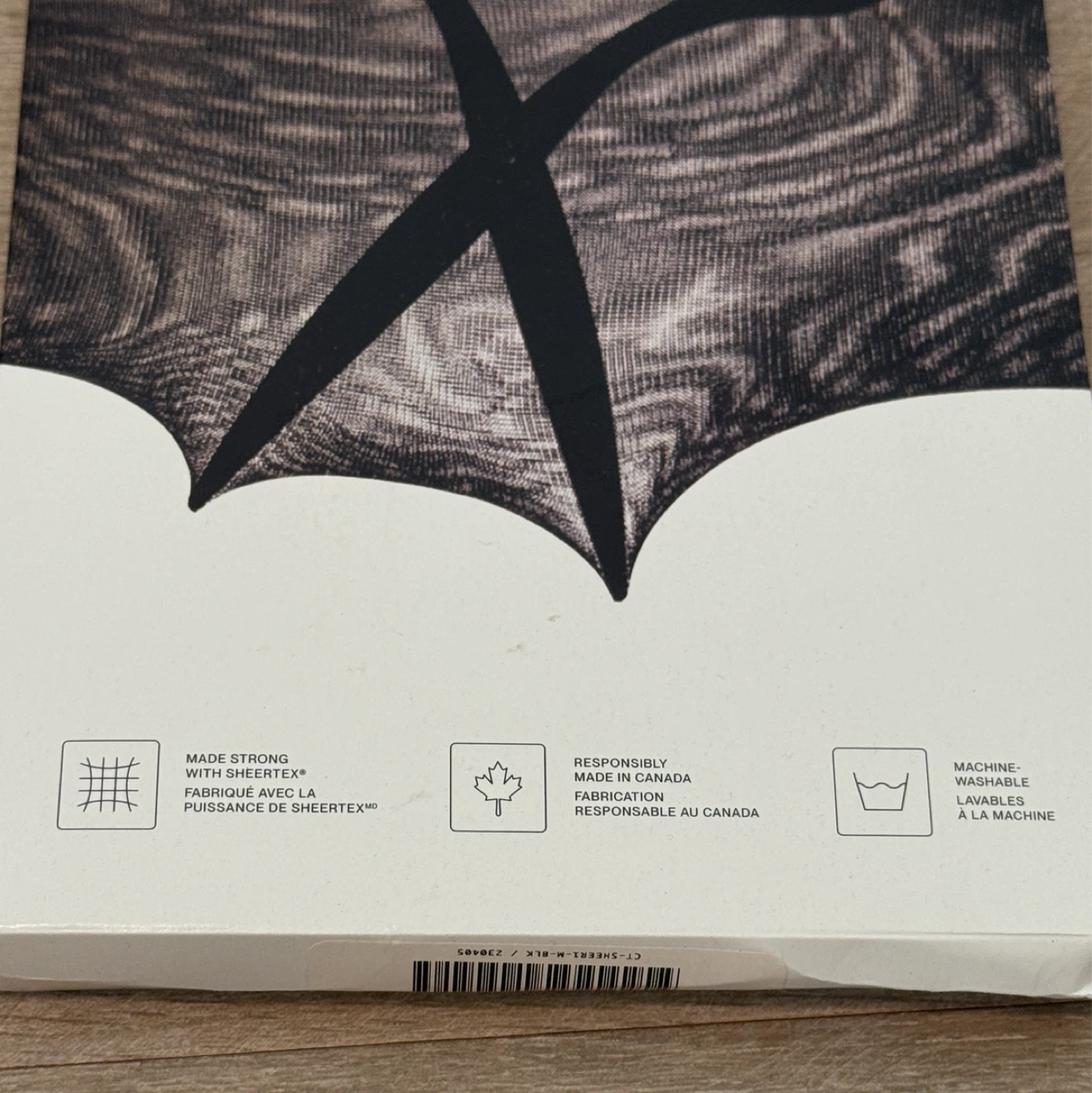 NEW Sheertex Black Shaping Sheer Rip-Resist Tights (size M) - photo 2