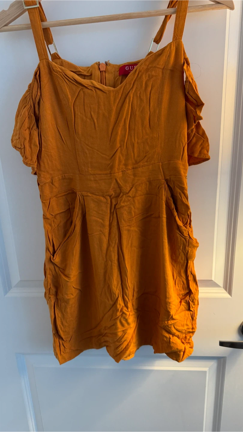 Guess Women's Orange Dress