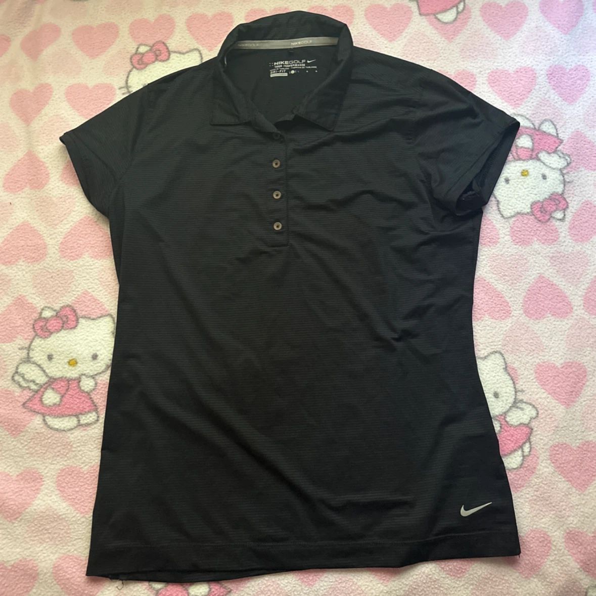 Nike Golf - Polo Shirt - *Size Women Large/Black* - photo 2